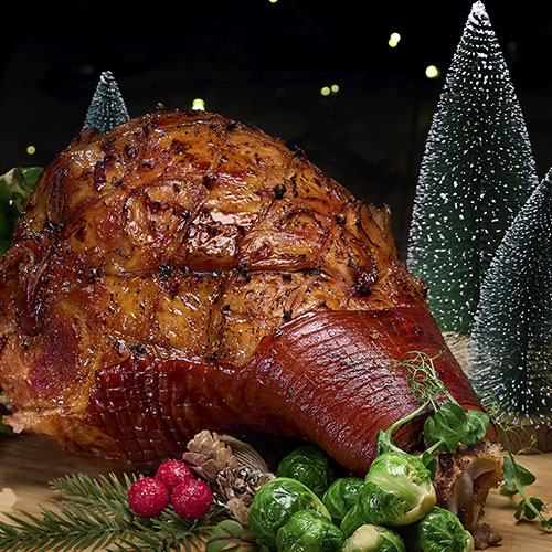 Pork Gammon Ham (Bone-In) Served with Orange-Lemon Sauce (Approx. 4.5-5Kg)