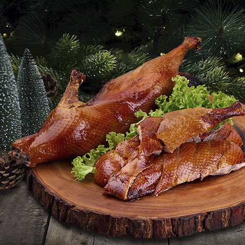 Roasted London Duck with Truffle Sauce (Whole)