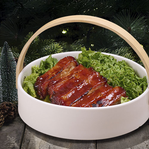 Honey-Glazed Grilled Pork Spare Rib (6 Pieces)